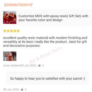 Customer Review - Art & Glam Store