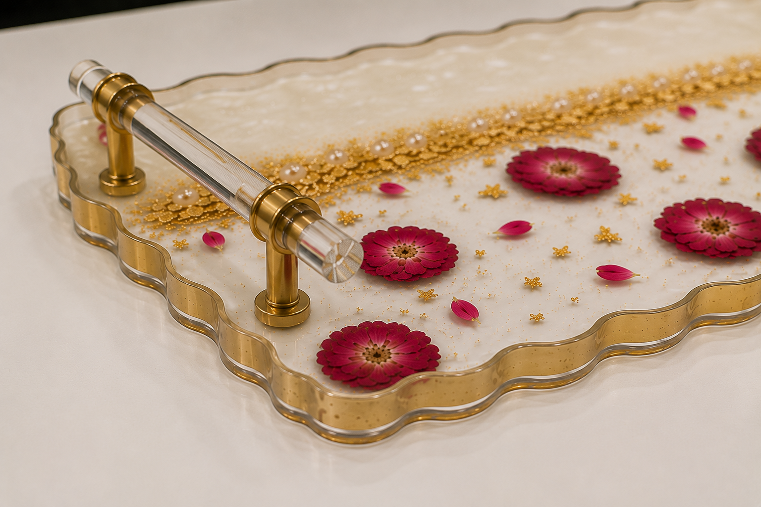 handmade resin serving tray handmade resin serving tray