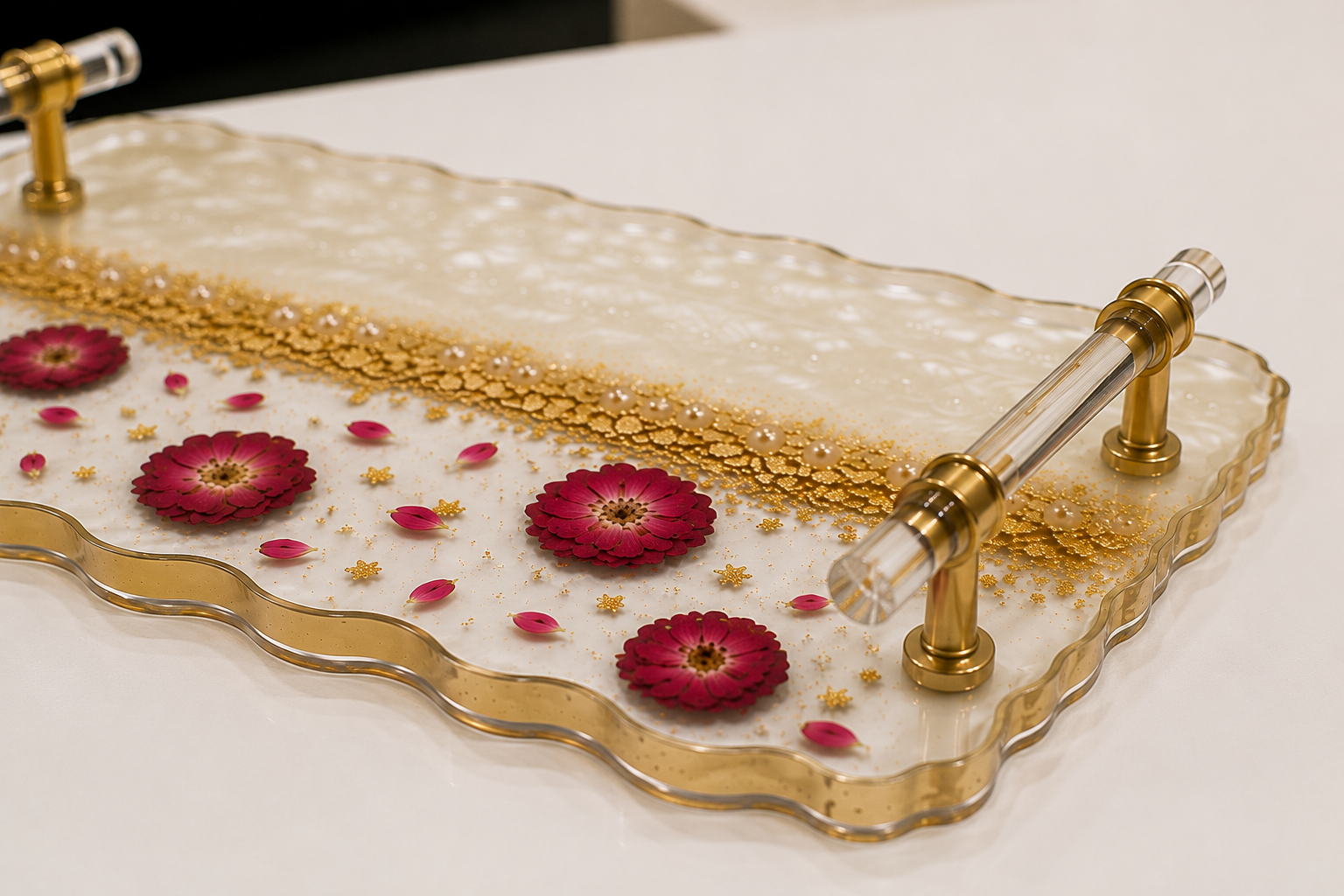 handmade resin serving tray handmade resin serving tray