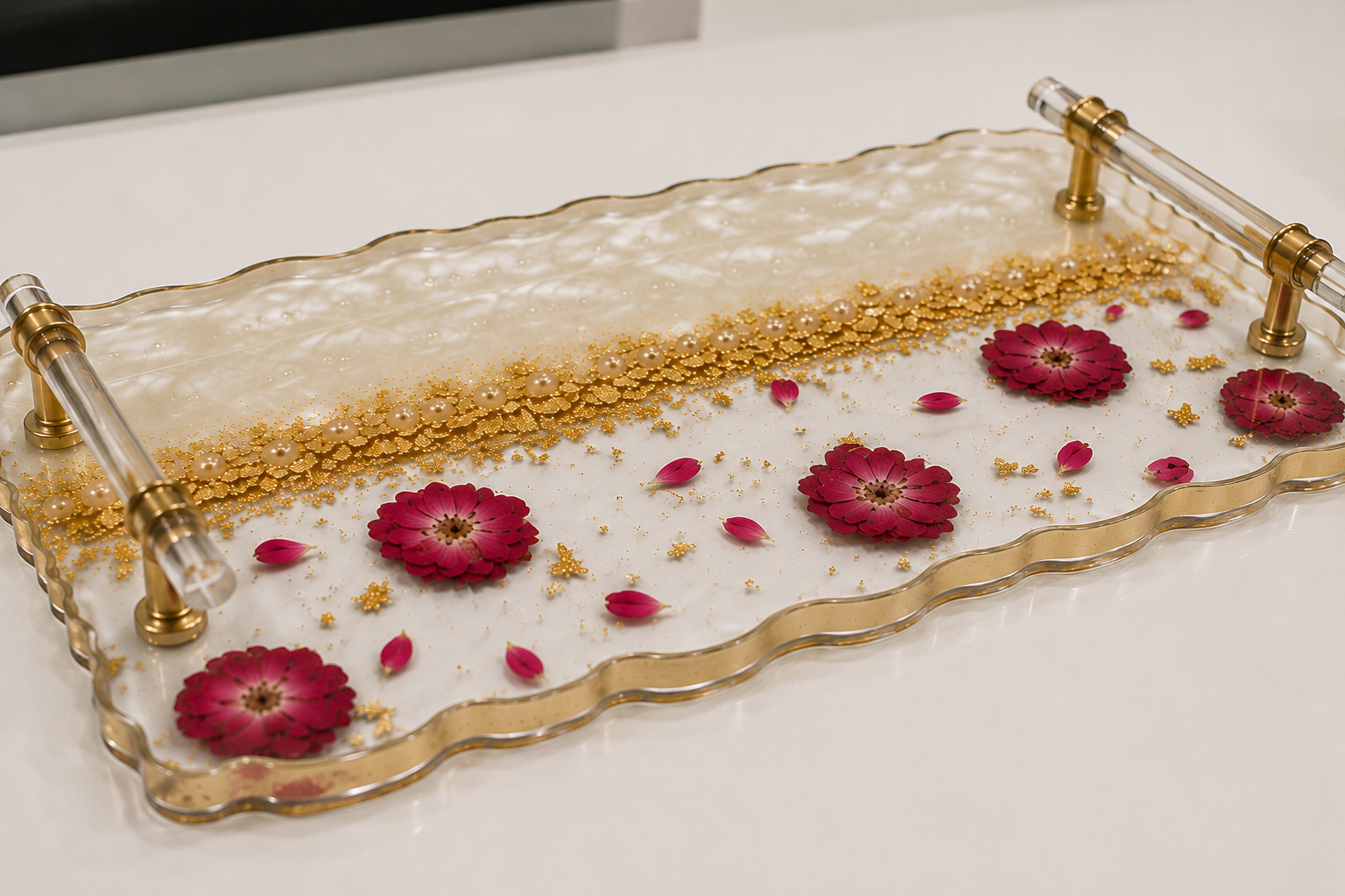 handmade resin serving tray handmade resin serving tray
